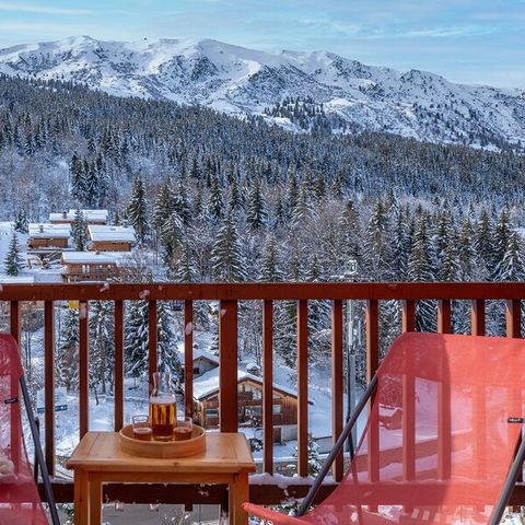 Studio 4 personnes - Studio 4 personnes - 1 coin nuit - Vue vallée - Balcon