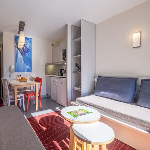 Appartement 4 personnes - 1 chambre - Vue montagne dégagée