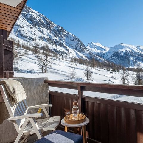 Appartement 4 personnes - 1 chambre - Vue montagne dégagée