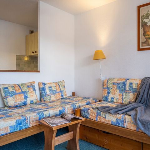 STUDIO 4 personnes - 1 coin nuit – Bâtiment Mouflon II
