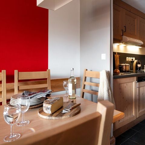 Appartement 6 personnes - 2 chambres - Vue montagne dégagée