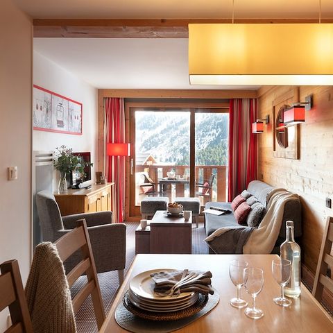 Appartement 6 personnes - 2 chambres - Vue montagne dégagée