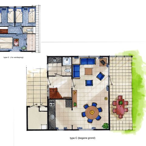 BUNGALOW 6 personnes - C