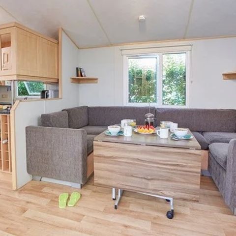 BUNGALOW 6 personnes - Mobil-home | Comfort | 3 Ch. | 6 Pers. | Terrasse surélevée
