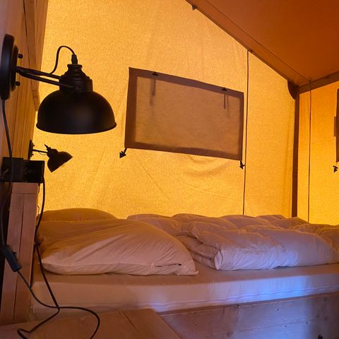 Tente en toile et en bois 6 personnes