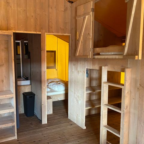 TENTE TOILE ET BOIS 6 personnes