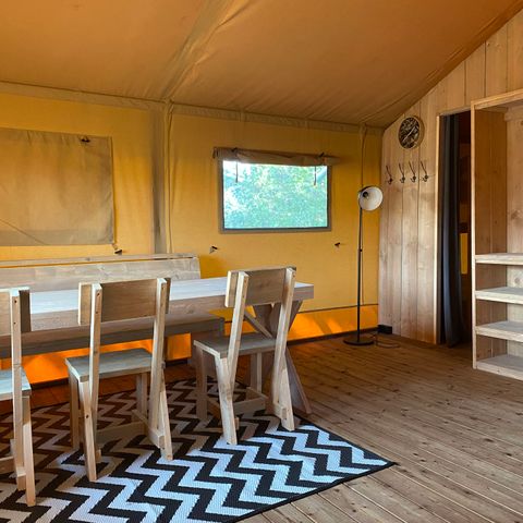 TENTE TOILE ET BOIS 6 personnes