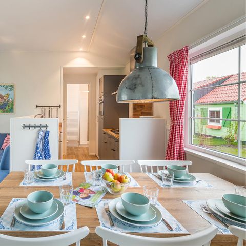 MAISON 6 personnes - Ferme Fien & Teun avec lit d'enfant