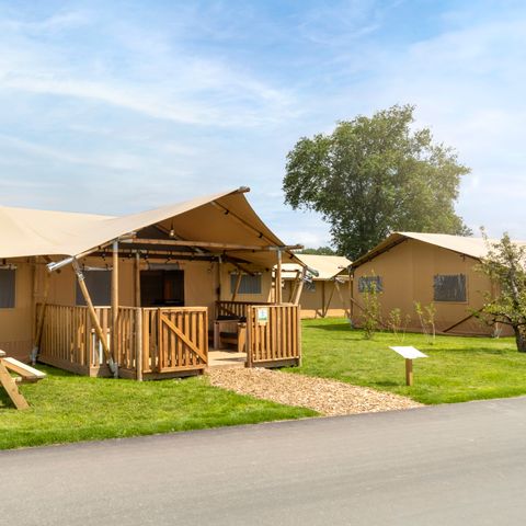 TENTE TOILE ET BOIS 6 personnes - Tente d'aventure