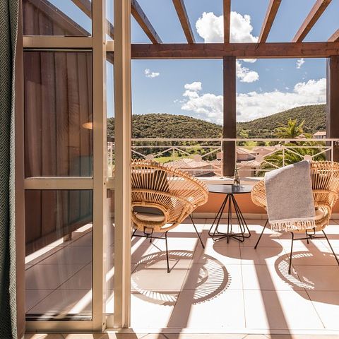 Chambre 2 personnes - D'hôtel - Double - Terrasse ou balcon
