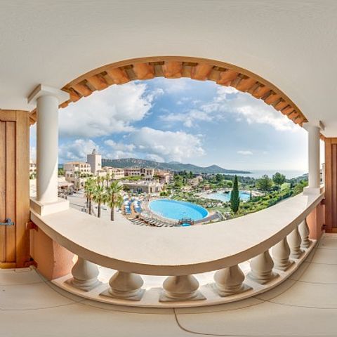 Chambre 2 personnes - D'hôtel - Double - Terrasse ou balcon - Vue sur la mer