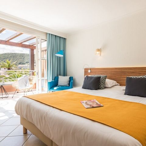 Chambre 2 personnes - D'hôtel - Double - Terrasse ou balcon