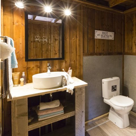 TENTE TOILE ET BOIS 6 personnes - Spotty Lodge Family (4 adultes maximum)