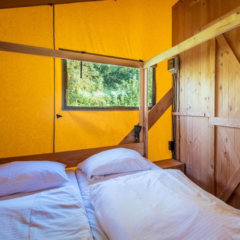 TENTE TOILE ET BOIS 5 personnes - Confort