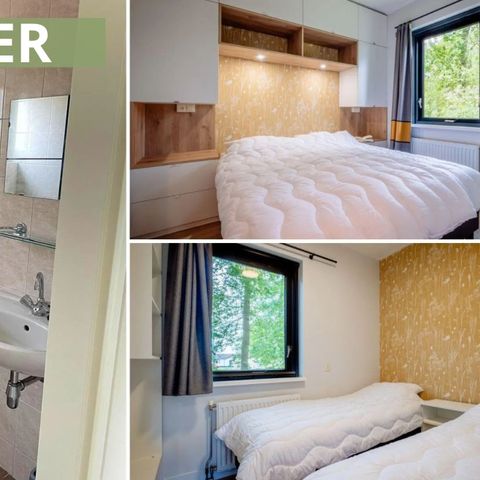 BUNGALOW 6 personnes - Hiver Panoramique Bécassine Étang à poissons