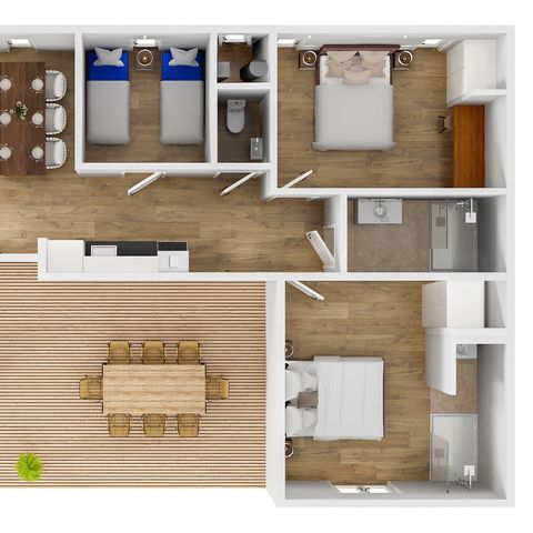 VILLA 6 personnes - Chalet forestier