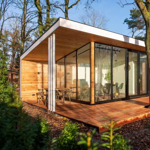 VILLA 4 personnes - Chalet forestier avec sauna et bain à remous