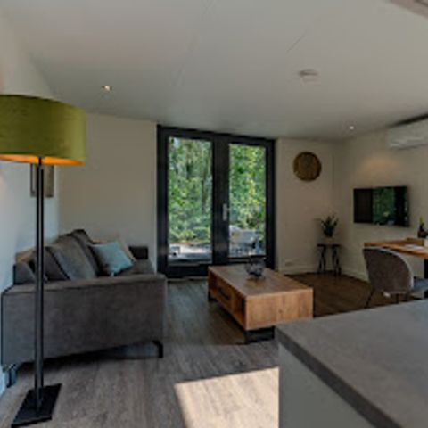 CHALET 2 personnes - Cabane forestière avec jacuzzi