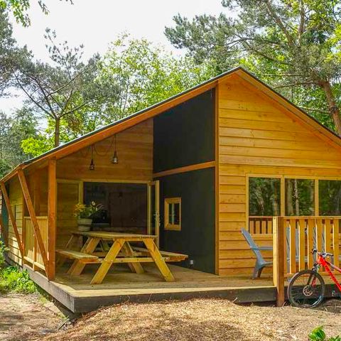 Hébergement pour groupe 10 personnes - Glamping Lodge familial