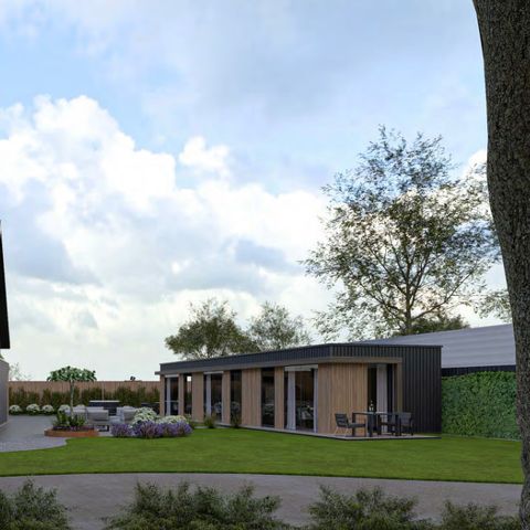 Hébergement pour groupe 18 personnes - Maison familiale à Molenvelden avec piscine privée, jacuzzi, sauna et barbecue Kota