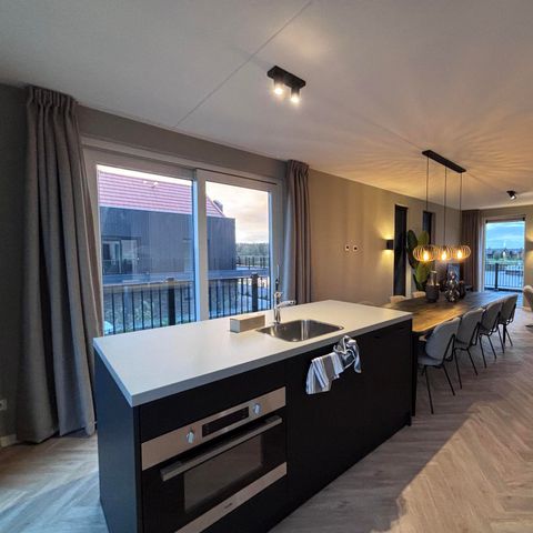Appartement pour groupe 10 personnes - IJsselblick Sauna 10