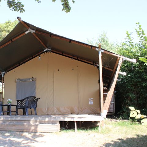 TENTE TOILE ET BOIS 6 personnes - Confort