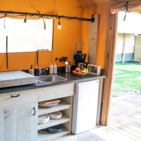 TENTE TOILE ET BOIS 8 personnes - Ranger