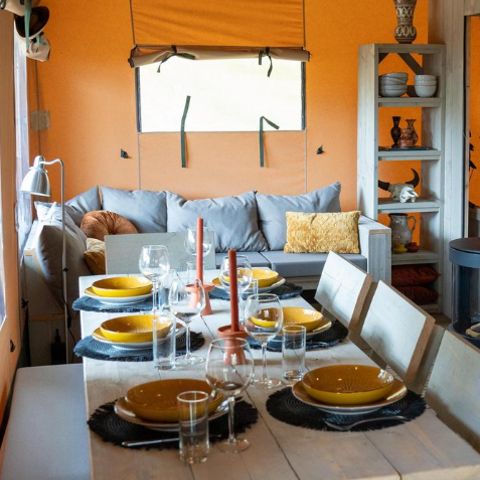 TENTE TOILE ET BOIS 8 personnes - Ranger