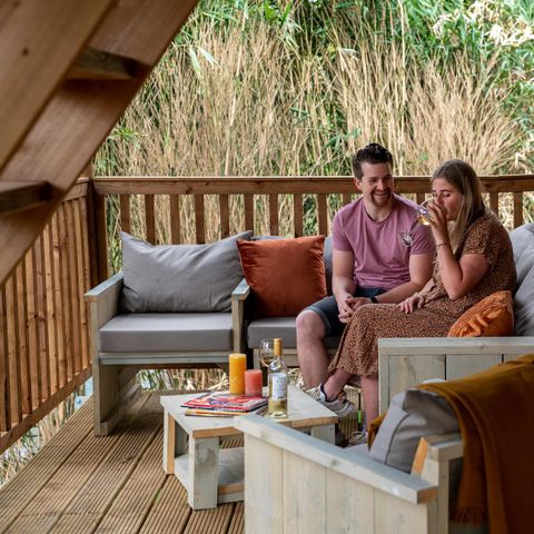 TENTE TOILE ET BOIS 8 personnes - Ranger