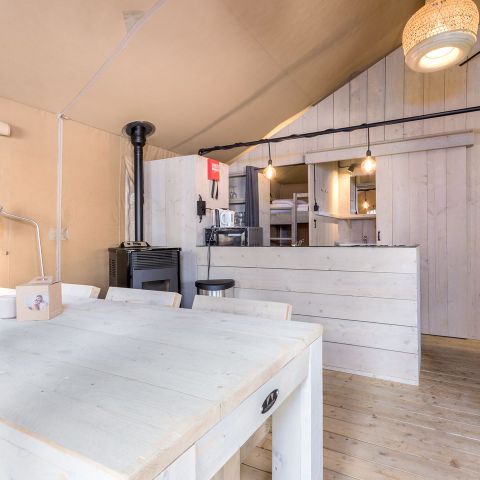 TENTE TOILE ET BOIS 6 personnes - 4-6ST