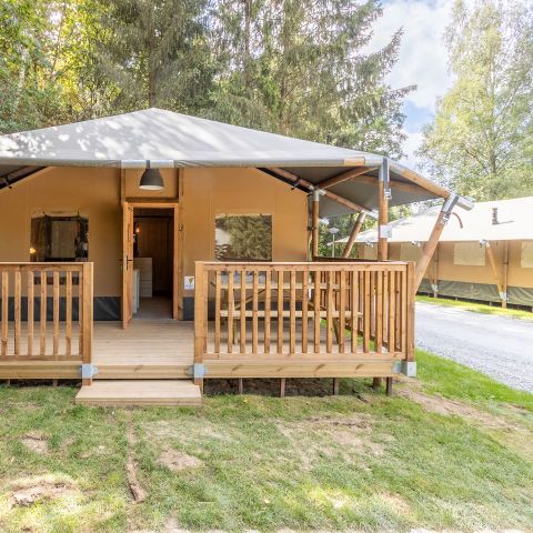 TENTE TOILE ET BOIS 6 personnes - 4-6ST