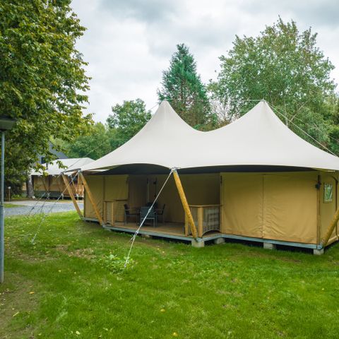 TENTE TOILE ET BOIS 4 personnes - Glamping 4GT