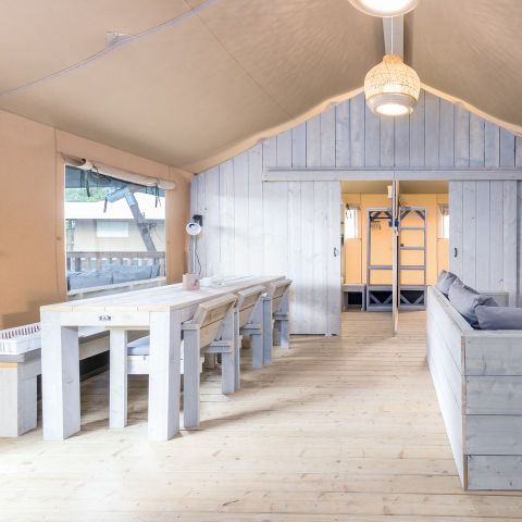 Tente en toile et en bois 7 personnes - Enfants 7STK