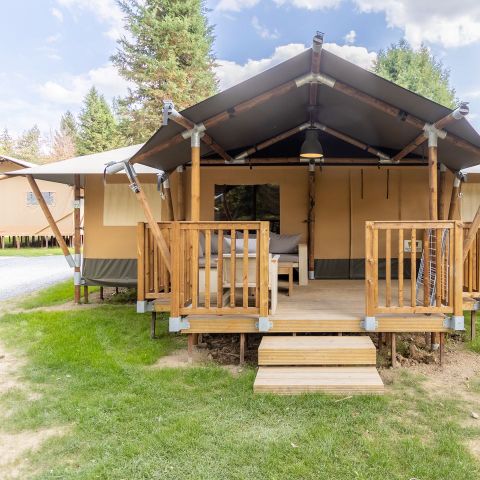 Tente en toile et en bois 7 personnes - Enfants 7STK