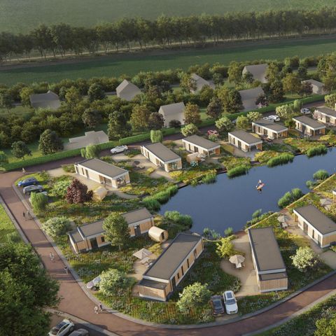 LODGE 2 personnes - Water Lodge Deluxe avec sauna et bain à remous