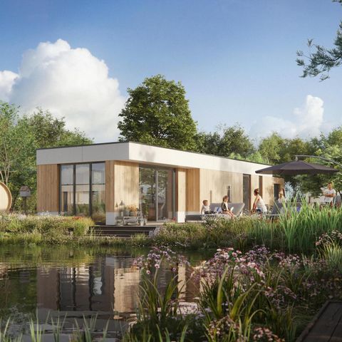 LODGE 6 personnes - Water Lodge 6 Deluxe avec sauna et bain à remous