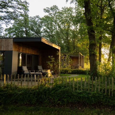 LODGE 2 personnes - Forest Lodge Royal avec sauna et clôture pour chiens