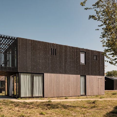 LODGE 8 personnes - Coucher de soleil