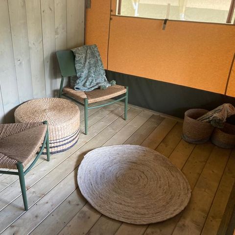 TENTE TOILE ET BOIS 6 personnes - Famille Glamping