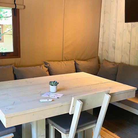 CHALET 5 personnes - Tente de camping Famille
