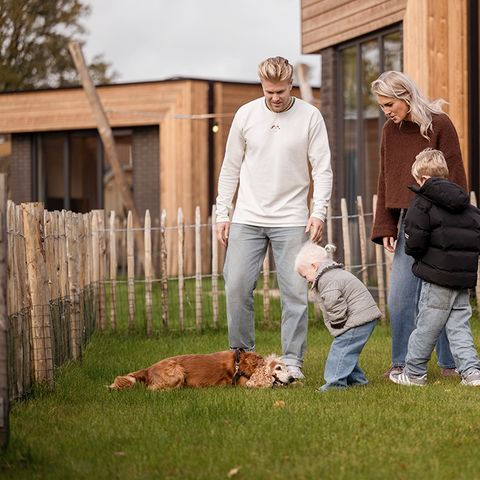 MAISON 4 personnes - Amalia avec clôture pour chiens, sauna et bain à remous