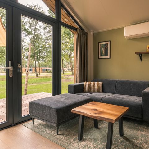 Lodge 2 personnes - Pavillon forestier avec bain à remous et sauna