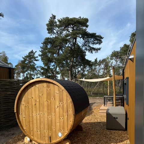 LODGE 2 personnes - Lodge forestier avec bain à remous