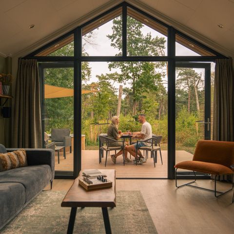 Lodge 2 personnes - Lodge forestier avec bain à remous