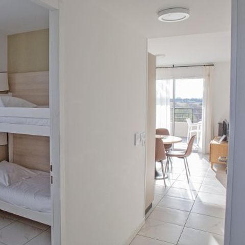 Appartement 4 personnes - Appartement 4 personnes - 1 chambre + 1 coin nuit - Balcon - vue montagne (24T)