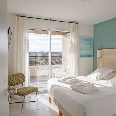 Appartement 4 personnes - Appartement 4 personnes - 1 chambre + 1 coin nuit - Balcon - vue montagne (24T)