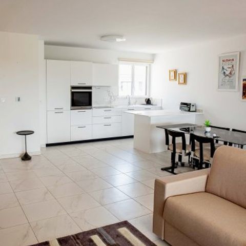Appartement 6 personnes - Appartement 6 personnes - 2 Chambres - Vue Piscine & Golf - Loggia (36P)