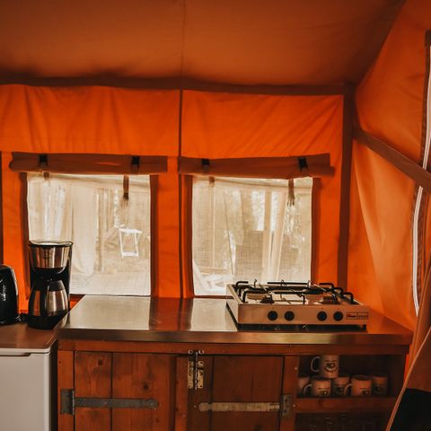 Tente en toile et en bois 6 personnes - BOS