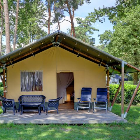 TENTE TOILE ET BOIS 6 personnes