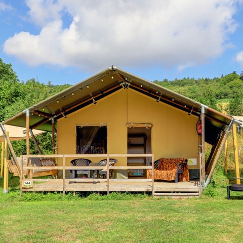 TENTE TOILE ET BOIS 6 personnes